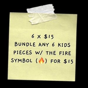 Bundle 6x15 on kids